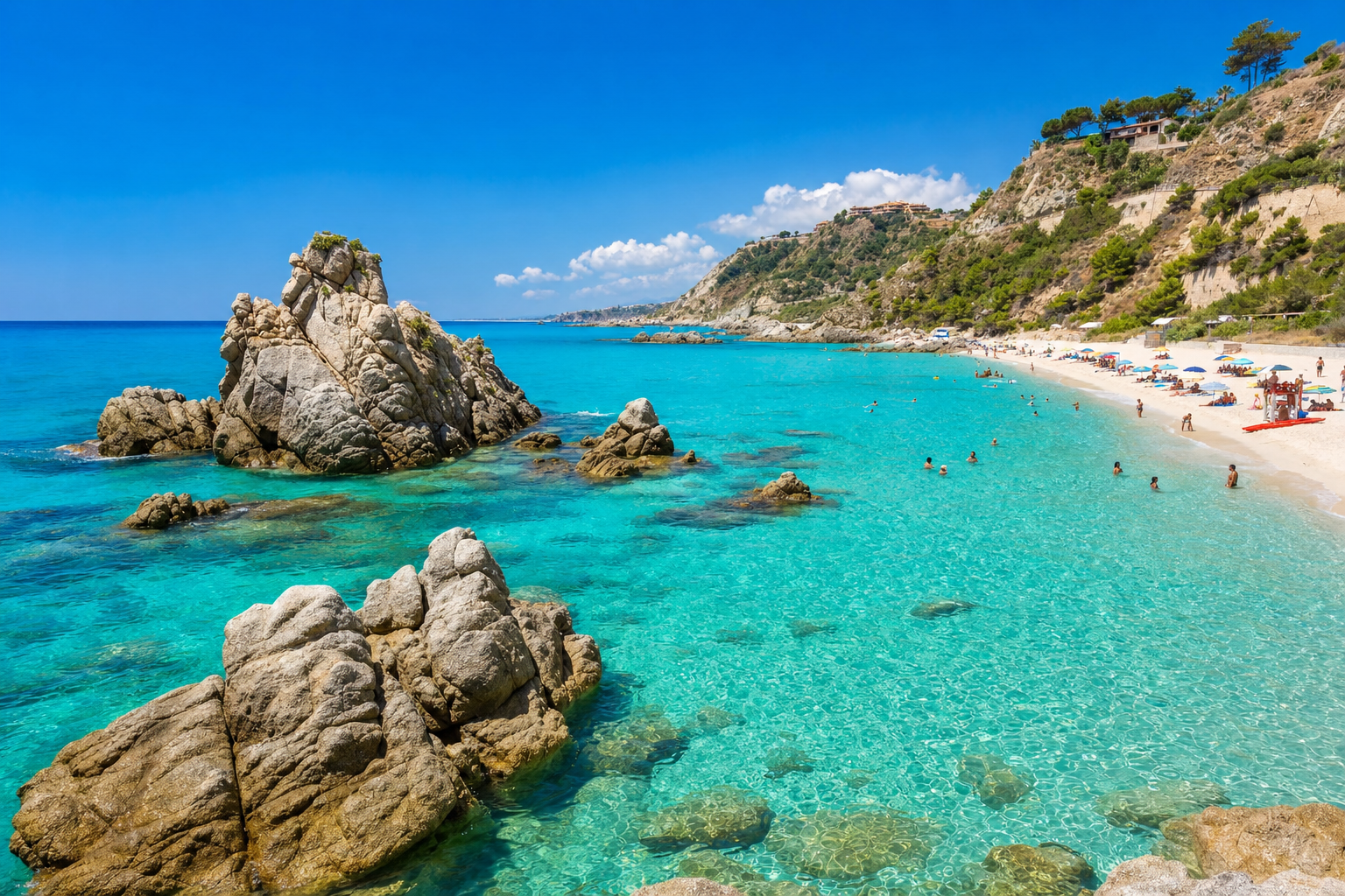 Grotticelle Beach Capo Vaticano